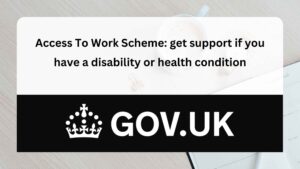 Access to work Scheme